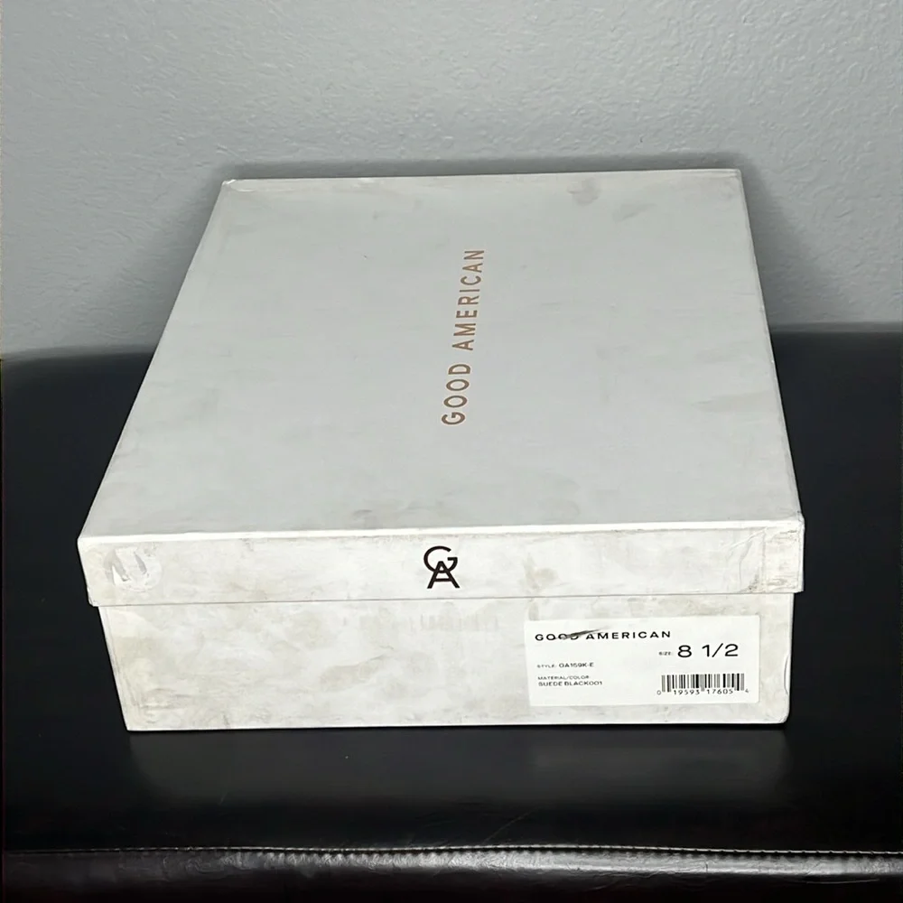 Good American Black Platform Heel 8.5 - Picture 12 of 13